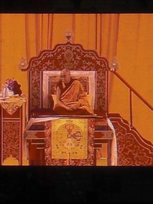 Klausens SERIELLO Der Dalai Lama in Frankfurt 30.7.2009 Commerzbank Arena